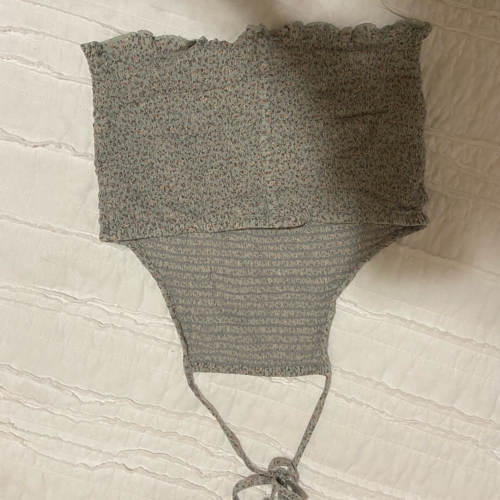 American eagle, open back halter top